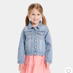 Oshkosh B'Gosh heart denim jacket
